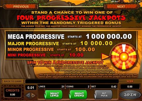 mega moolah progressive jackpot.